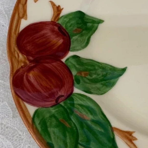 Vintage FRANCISCAN salad plate with apple ware - Picture 3 of 3